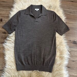 Reiss Dark Gray Polo Shirt